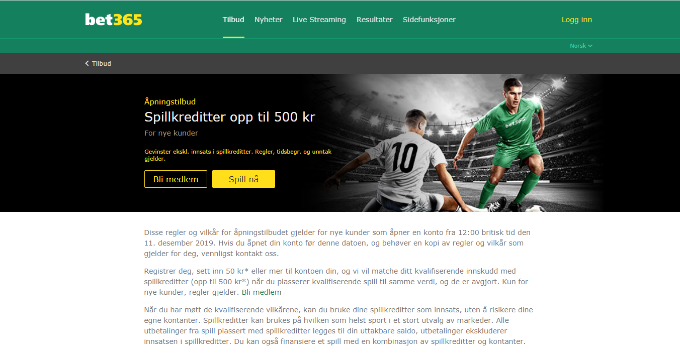 bet365 bonus